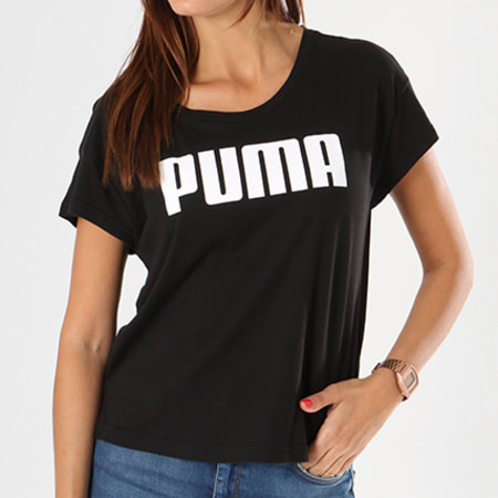 Puma - Tee Shirt Femme Active 852006 01 Noir