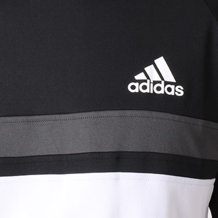 Adidas Sportswear - Tee Shirt Club C B CE1429 Blanc Noir