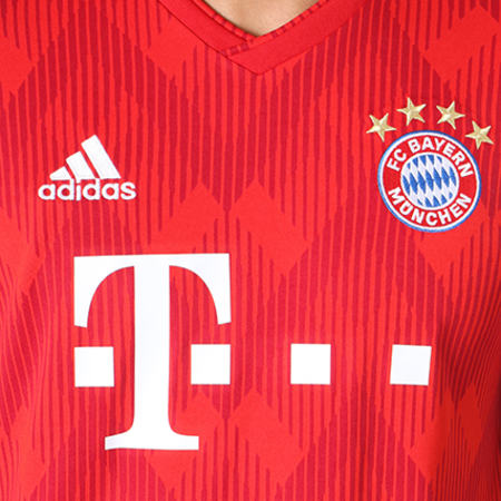 Adidas Performance - Tee Shirt De Sport FC Bayern Munich CF5433 Rouge