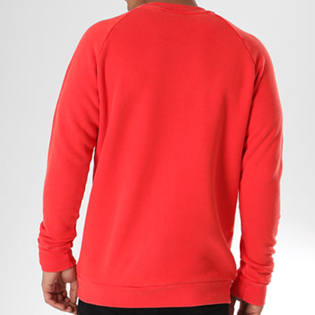 Adidas Originals - Sweat Capuche Trefoil DH5826 Rouge Blanc