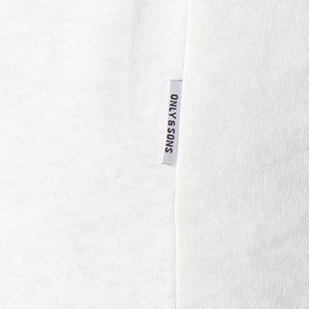 Only And Sons - Tee Shirt Dercan Blanc