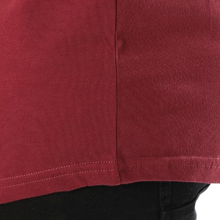 304 Clothing - Tee Shirt Oversize Core Bordeaux