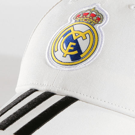 Adidas Sportswear - Casquette Real Madrid 3 Stripe CY5601 Blanc
