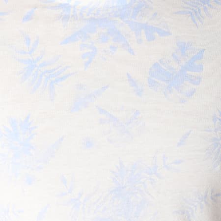 Tokyo Laundry - Tee Shirt Ashville Blanc Floral Bleu