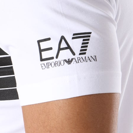EA7 Emporio Armani - Tee Shirt 6ZPT29-PJ18Z Blanc Noir