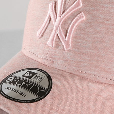 New Era - Casquette Jersey Bright 940 MLB New York Yankees 80580957 Rose Chiné