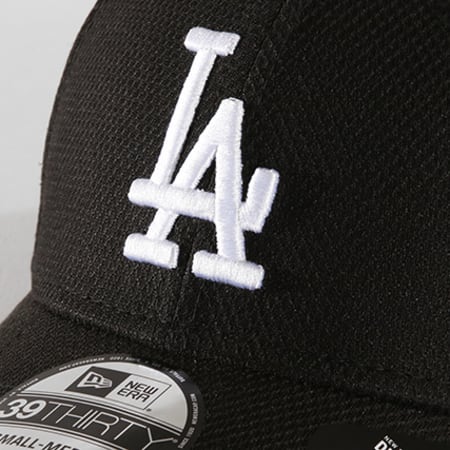 New Era - Casquette Fitted Diamond Era 3930 MLB Los Angeles Dodgers 39 Thirty 80581060 Noir
