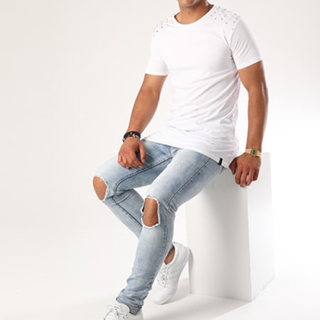 Uniplay - Tee Shirt Oversize 973 Blanc