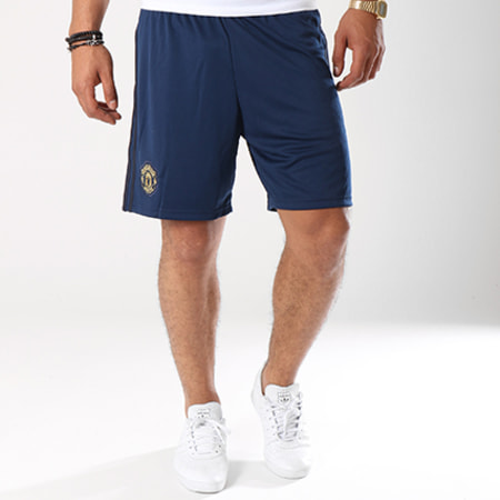 Adidas Sportswear - Short Jogging Manchester United Replica Third DQ0094 Bleu Marine