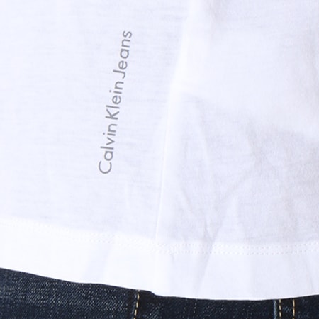 Calvin Klein - Tee Shirt Bron 3835 Blanc