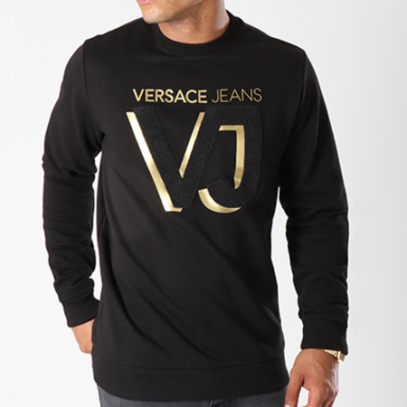Versace Jeans Couture - Sweat Crewneck 300 B7GSA7FO36604 Noir