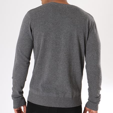 Teddy Smith - Pull Pulser Gris Anthracite Chiné