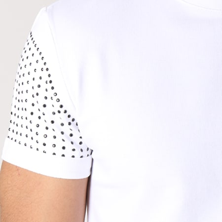 Aarhon - Tee Shirt Oversize Zips 108 Life Blanc