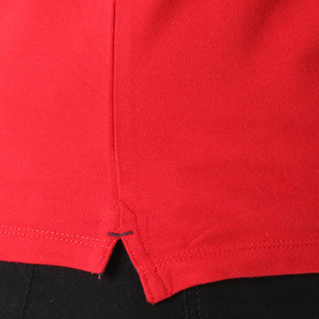 Selected - Polo Manches Courtes Haro Embroidery Rouge