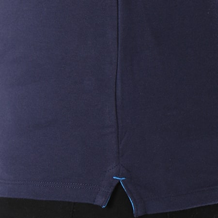 Selected - Polo Manches Courtes Haro Embroidery Bleu Marine