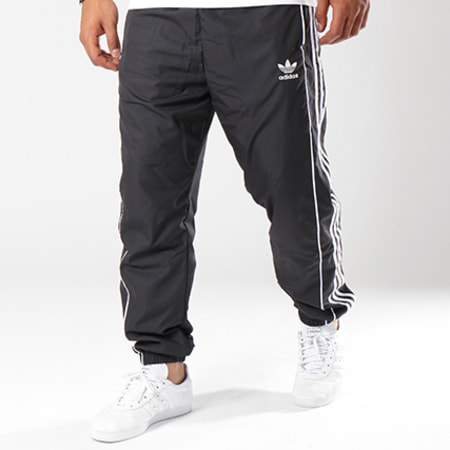 Adidas Originals - Pantalon Jogging Bandes Brodées Authentic DH3848 Noir Blanc