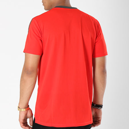 Adidas Sportswear - Tee Shirt De Sport FC Bayern München CW7261 Rouge Vert Kaki