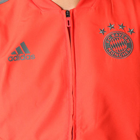 Adidas Sportswear - Veste Zippée FC Bayern Munchen CW7296 Rouge