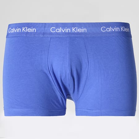 Calvin Klein - Lot De 3 Boxers Cotton Stretch U2664G Noir Bleu Marine Bleu Roi