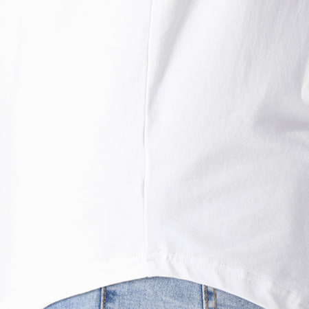 Sinners Attire - Tee Shirt Oversize Avec Bandes Core Stripe 572 Blanc Noir