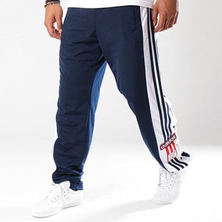 Adidas Originals - Pantalon Jogging Avec Bandes Adibreak CZ0678 Bleu Marine