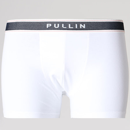 Pullin - Boxer Mascot Blanc Bleu Marine