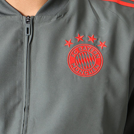 Adidas Sportswear - Veste Zippée FC Bayern Munchen CW7297 Vert Kaki