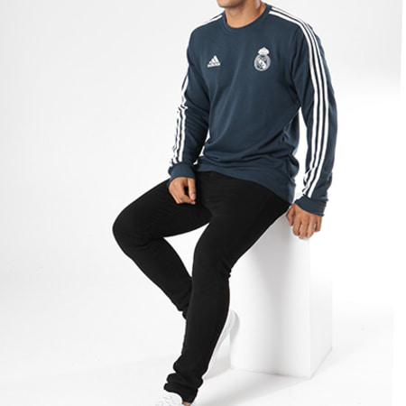 Adidas Sportswear - Sweat Crewneck Real Madrid CW8691 Gris Anthracite