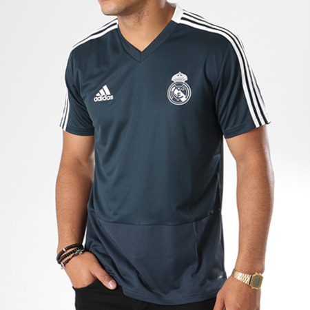 Adidas Sportswear - Tee Shirt De Sport Real Madrid Training CW8646 Gris Anthracite