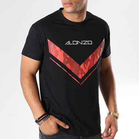 Alonzo - Tee Shirt Logo 2 Noir