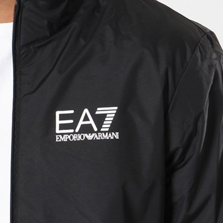 EA7 Emporio Armani - Veste Zippée 6ZPB28-PN27Z Noir Blanc