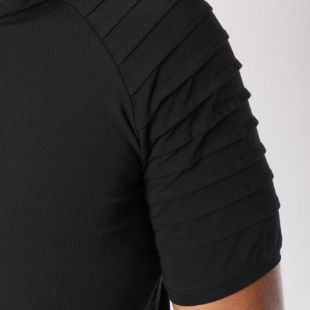 LBO - Tee Shirt Capuche Oversize 463 Noir
