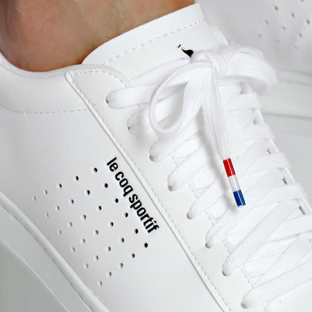 LE COQ SPORTIF Le Coq Sportif COURTSET - Sneakers Homme optical white/dress  blue - Private Sport Shop