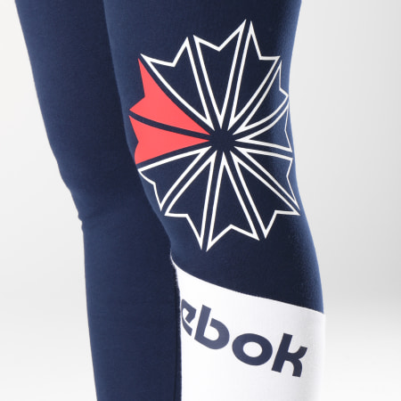Reebok - Legging Femme Logo Classics DH1336 Bleu Marine