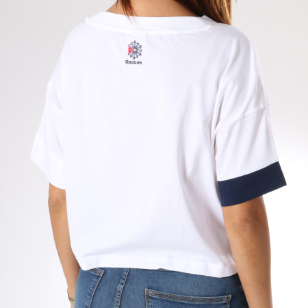 Tee shirt reebok femme blanche deals