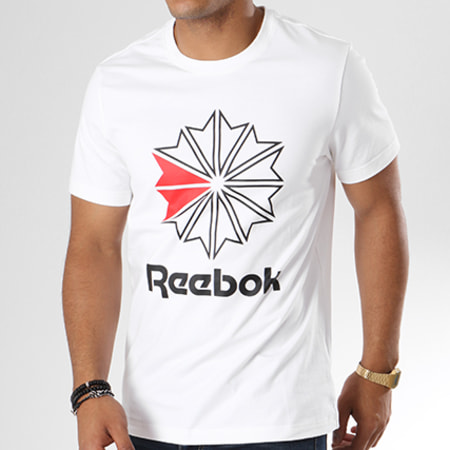 Reebok - Tee Shirt Big Logo Classics DH2098 Blanc