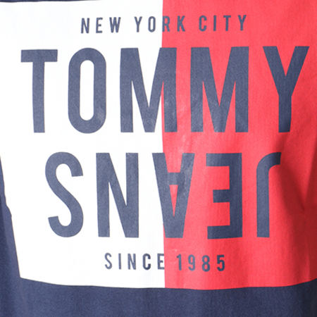 Tommy Hilfiger - Tee Shirt Split Box 4538 Bleu Marine