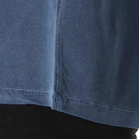 Tommy Hilfiger - Tee Shirt Oversize Garment Dye Logo 4567 Bleu Marine