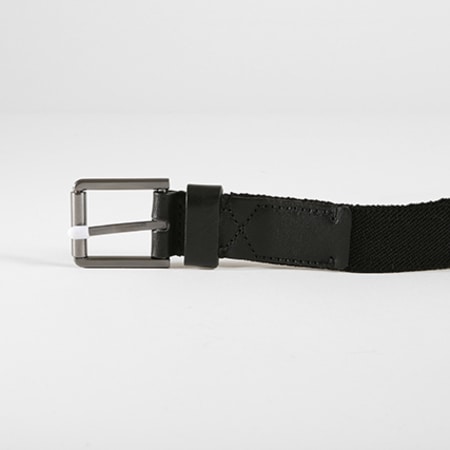 Calvin Klein - Ceinture Elastic Leather 3797 Noir