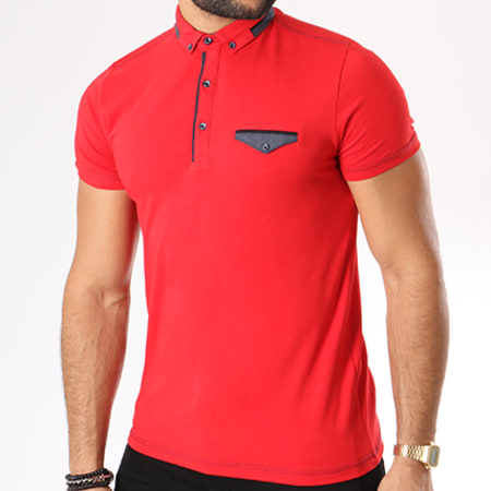 Classic Series - Polo Manches Courtes P234 Rouge