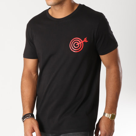 D.Ace - Tee Shirt Target Noir