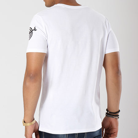 D.Ace - Tee Shirt Haki Blanc