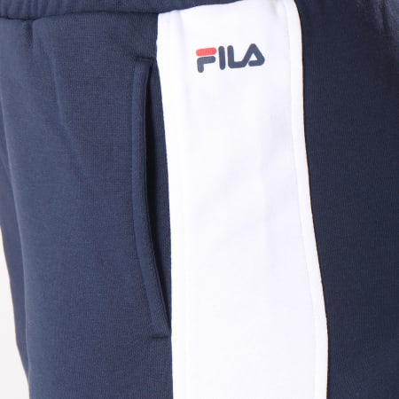 Fila - Pantalon Jogging Femme Pippa Bleu Marine Blanc