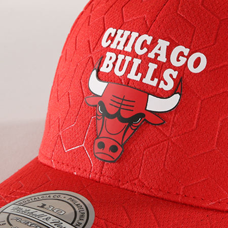 Mitchell and Ness - Casquette Chicago Bulls BH72RW Rouge