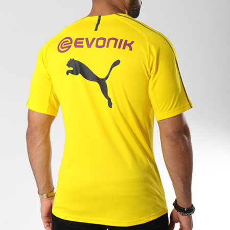 Puma - Tee Shirt De Sport BVB Jersey 753358 01 Jaune