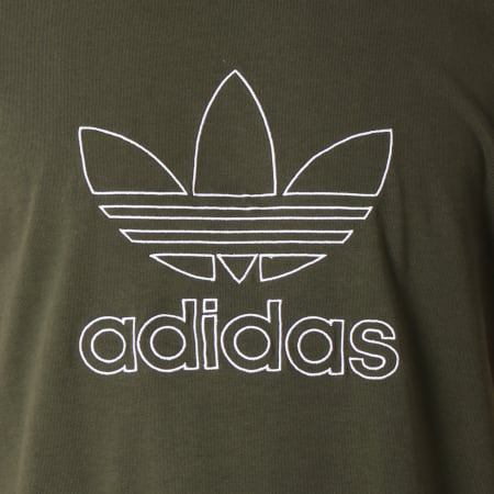 Adidas Originals - Tee Shirt Outline DH5785 Vert Kaki 