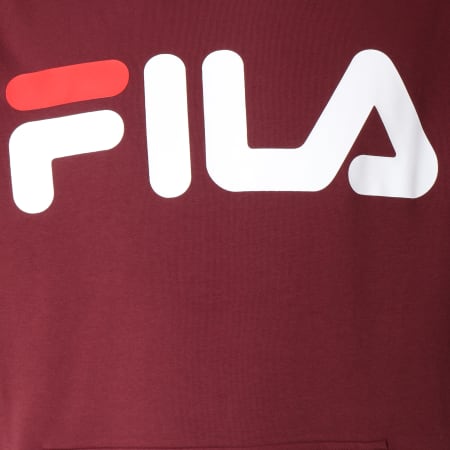Fila - Sweat Capuche Classic Logo 681462 Bordeaux