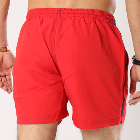 Short Banda Vintage - Kappa - Bleu Marine Taille YXXXL (164 cm