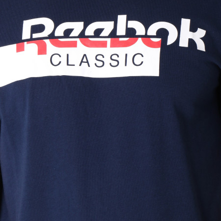 Reebok - Tee Shirt Classics Disruptive DH2050 Bleu Marine