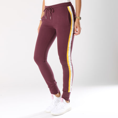 Jogging femme bordeau new arrivals
